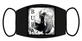 Buba mondkapje (zwart met foto en naam van Buba). €6,00 euro (exclusief verzendkosten)