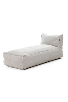 Dotty Long chair cloud - white