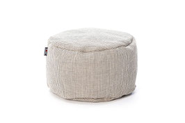 Dotty Pouf rund 50 cm Cloud - beige