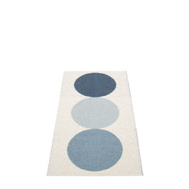 pappelina outdoorteppich Otto 70 x 140 cm - vanilla - sky