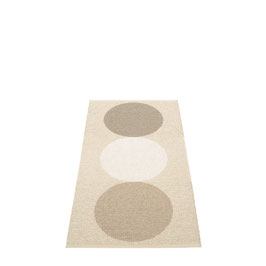 pappelina outdoorteppich Otto 70 x 140 cm - grain - cream
