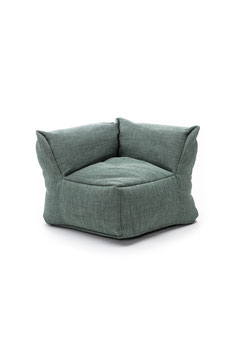 Dotty Club Corner Medium Cloud - turquoise