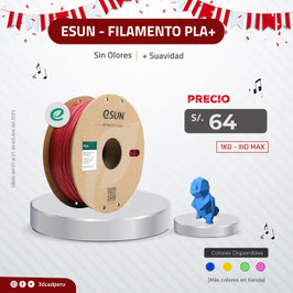 Filamento PLA+ Esun - Stock