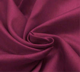 Baumwoll-Satin bordeaux