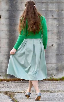 Kellerfalten-Wickelrock