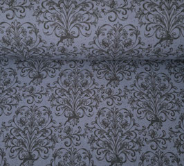 Trachtenornament waidblau