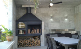 DUO ( HORNO + BARBACOA ) CON HORNO NATC-3 180