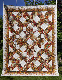 Quilt Herbstfeuer