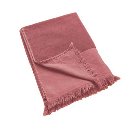 MALTE WASHED HAMAM STRANDTUCH, korallenrot