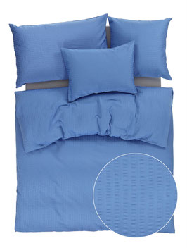 94.0022 Seersucker-Satin uni blau