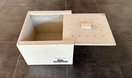 Feuerhemmende Akkuladebox mit Schiebedeckel Grösse Maschinen (Design rechtlich geschützt)