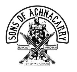 Sticker Sons of Achnacarry white