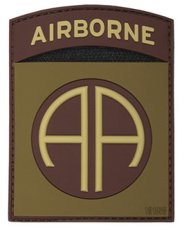 82nd Airborne patch 3D - bruin