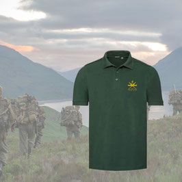 KCT polo groen met geborduurd KCT logo