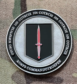 Korps Commandotroepen coin All Units - uitgave 2022