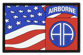 Embleem 3D PVC 82nd Airborne vlag