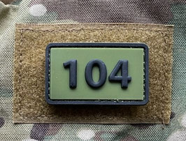 Korps Commandotroepen 104 COTRCIE pvc patch