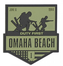 Embleem 3D PVC Omaha Beach