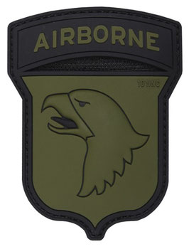 82nd Airborne patch 3D - groen