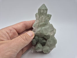 Heller Rauchquarz mit Chlorit