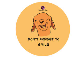 MAGNET "DON'T FORGET TO SMILE"