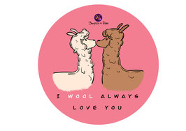 MAGNET "I WOOL ALWAYS LOVE YOU"