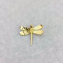 LIBELLULE - ciondolo libellula realizzato su ordinazione in oro 9kt - Calcagnini Gioielli