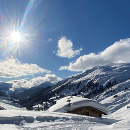 Schneeschuhwochenende bei der urchigen Lidernenhütte