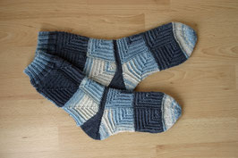 Patchworksocken Grösse 39 - 41