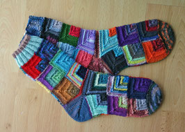 Patchworksocken Grösse 42 - 44