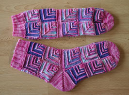Patchworksocken Grösse 37 – 39