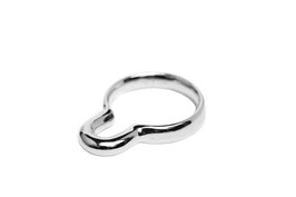 Minx high girl ring silver item no. MXr03/silver
