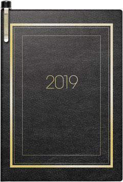 Modell 713 7,2x10,2cm Soft-Einband Schwarz - Brunnen Taschenkalender 2023