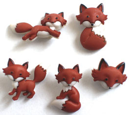 Disney & OS Button　*8293　Out Foxed