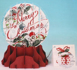 Snow Globe　SGS061L「Merry Christmas」