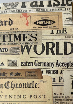 Kartos Memo Pad *01-2074-00 NEWSPAPER