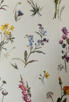 Kartos Memo Pad *01-7054-01 WILD FLOWERS