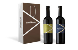 Geschenkset Weiss/Rot Barrique