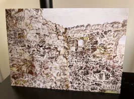 MEDIEVAL RUINS GREETING CARD