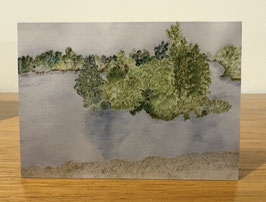 LANDSCAPE IMPRESSION GREETING CARD-NEW!