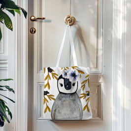 Tasche Stoffbeutel Pinguin