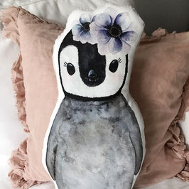 Dekokissen Pinguin, Geschenkidee Pinguin