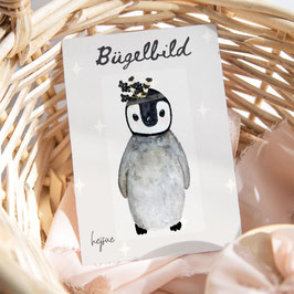 Bügelbild Pinguin