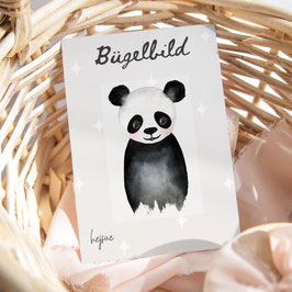Bügelbild Panda