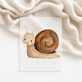 Bügelbild Schnecke für Kinderkleidung & DIY-Projekte