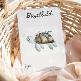 Bügelbild Schildkröte