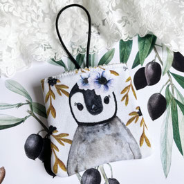 Schlüsseletui mit Pinguin