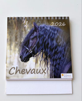 Calendrier Chevaux 2026