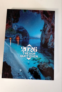 Calendrier Trésor quotidien 2026