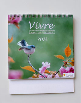 Calendrer Vivre avec méditations